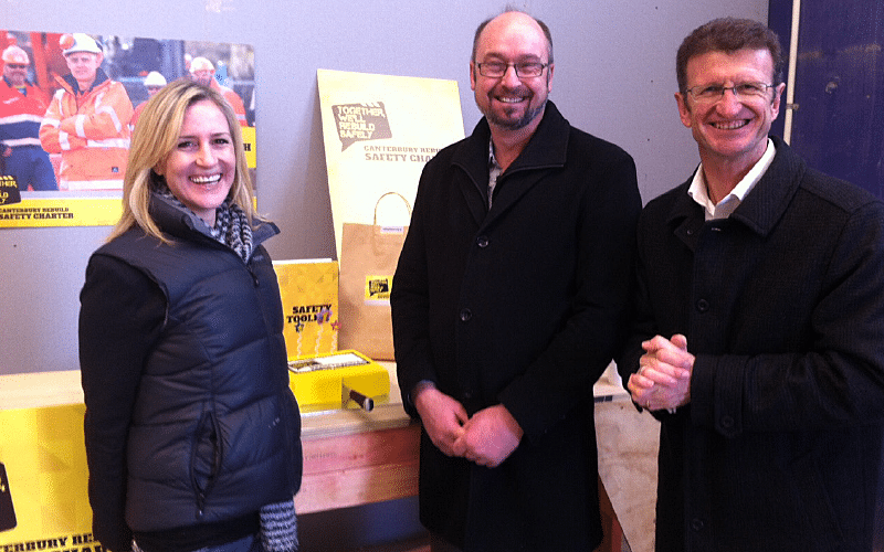 REBUILD LEADERS MARK MAJOR SAFETY MILESTONE